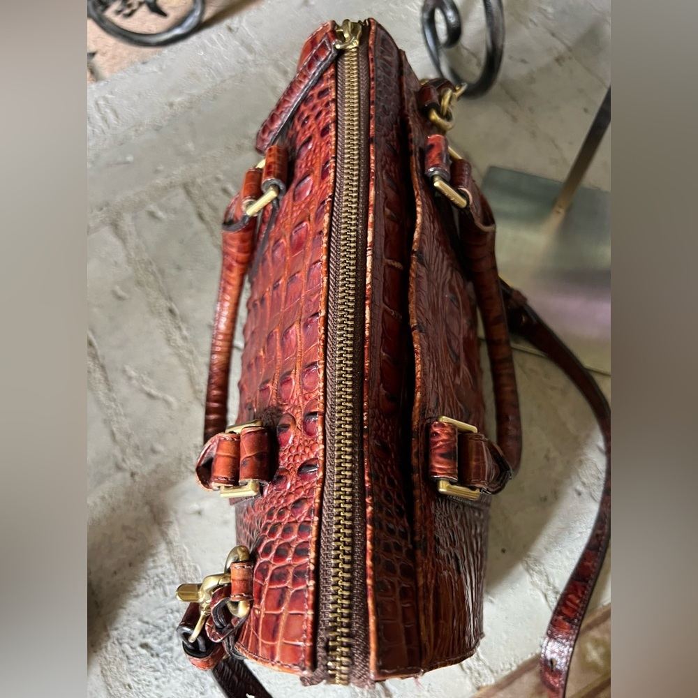 Brahmin Anywhere Convertible Handbag - Pecan Melbourne - Picture 6 of 12